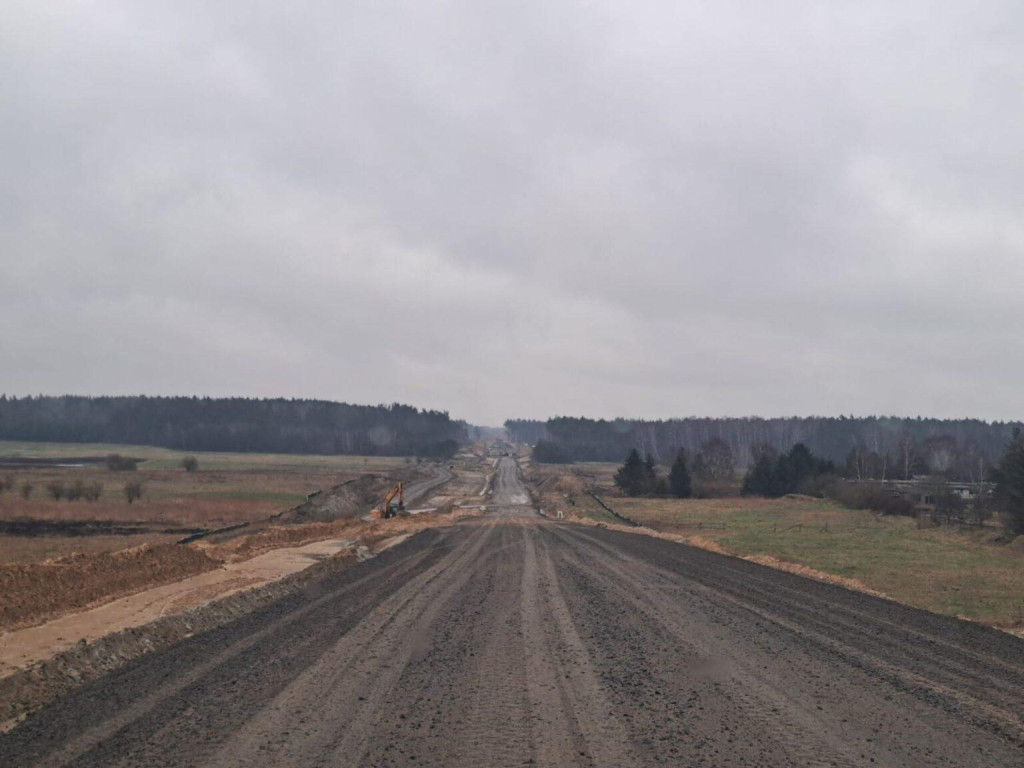 Trwają prace na budowie obwodnicy Szczecinka w ciągu drogi krajowej nr 20.