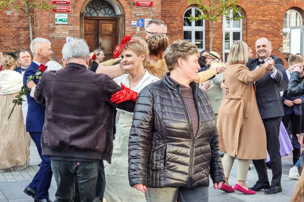 AIDA zatańczyła na placu Wolności