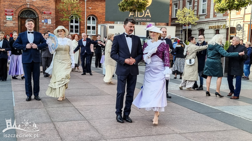 AIDA zatańczyła na placu Wolności