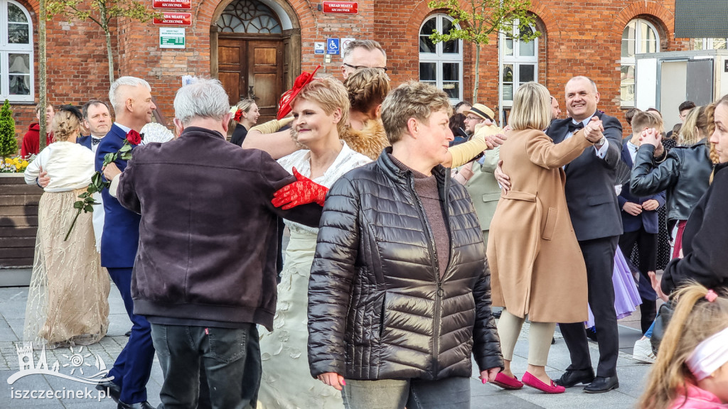AIDA zatańczyła na placu Wolności