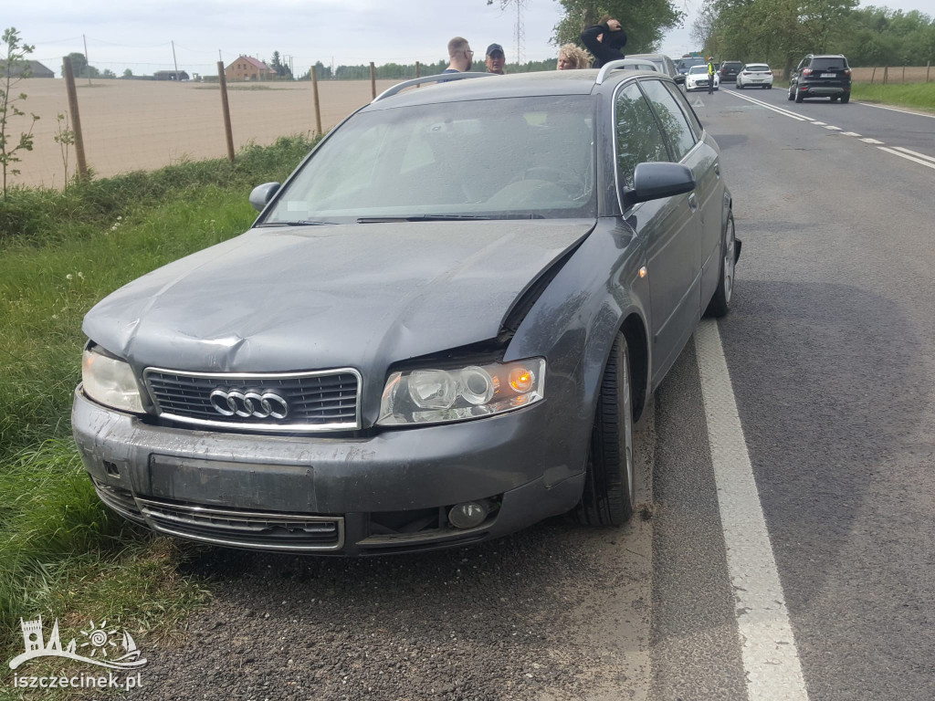 Karambol pod Szczecinkiem. Zamieć piaskowa ograniczyła widoczność do zera
