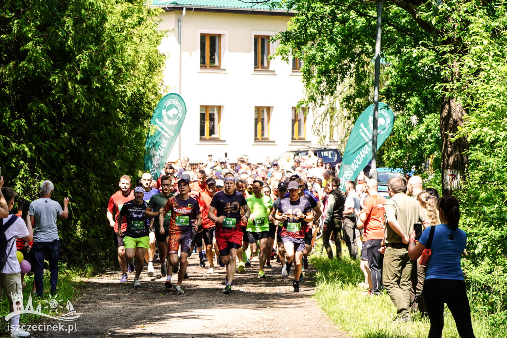 Po leśnych duktach Nadleśnictwa Czarnobór. Za nami VII Cross Bociana