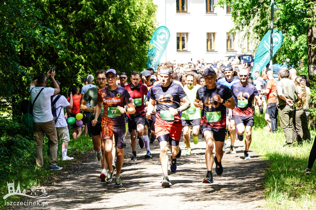 Po leśnych duktach Nadleśnictwa Czarnobór. Za nami VII Cross Bociana
