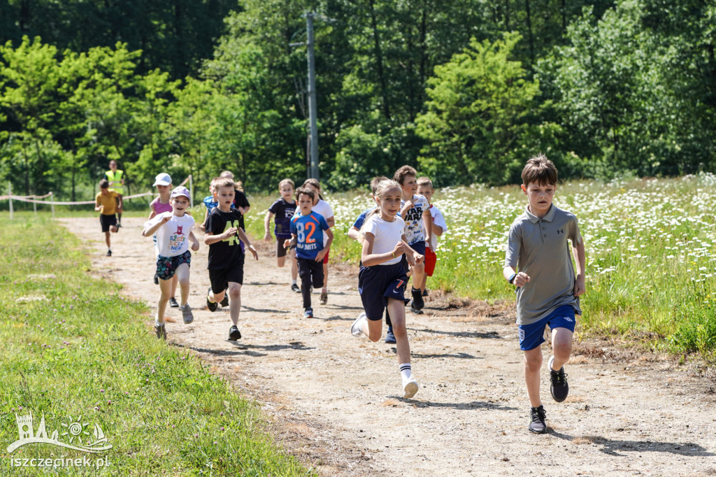 Po leśnych duktach Nadleśnictwa Czarnobór. Za nami VII Cross Bociana