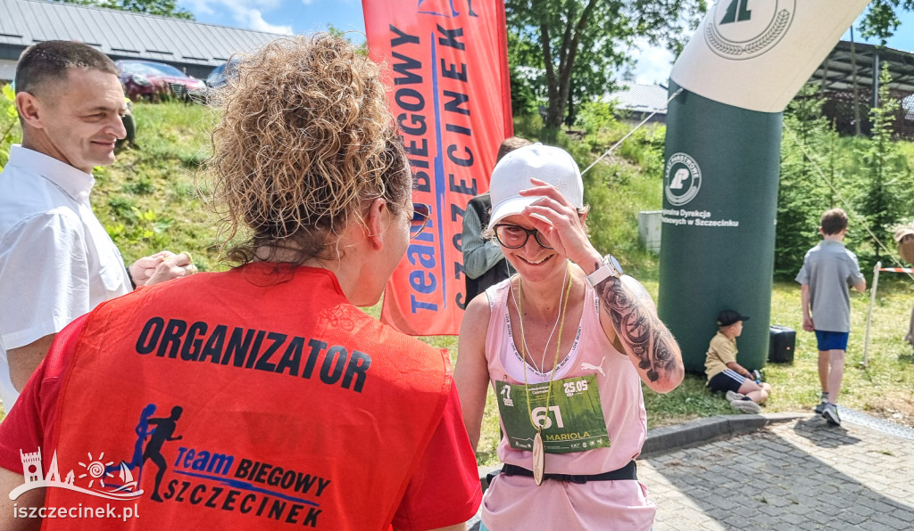 Po leśnych duktach Nadleśnictwa Czarnobór. Za nami VII Cross Bociana