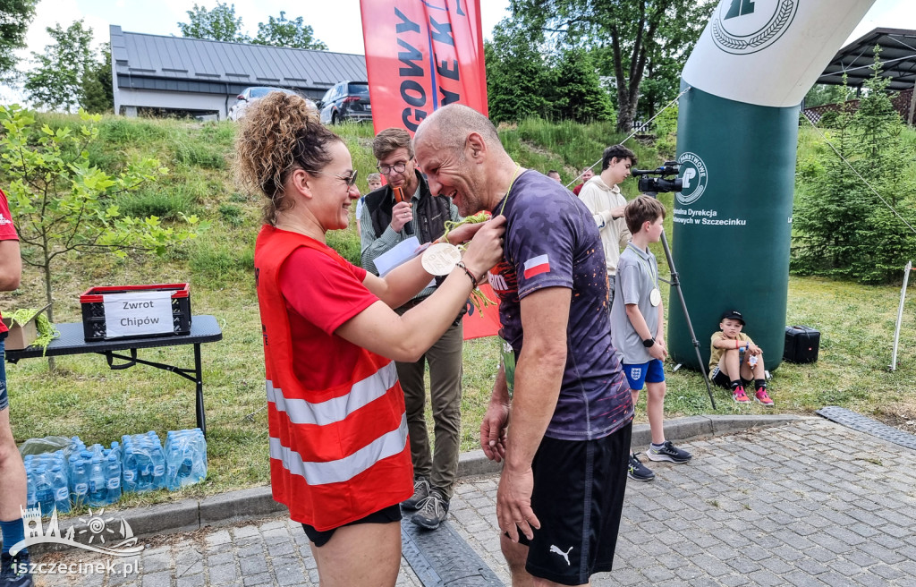 Po leśnych duktach Nadleśnictwa Czarnobór. Za nami VII Cross Bociana