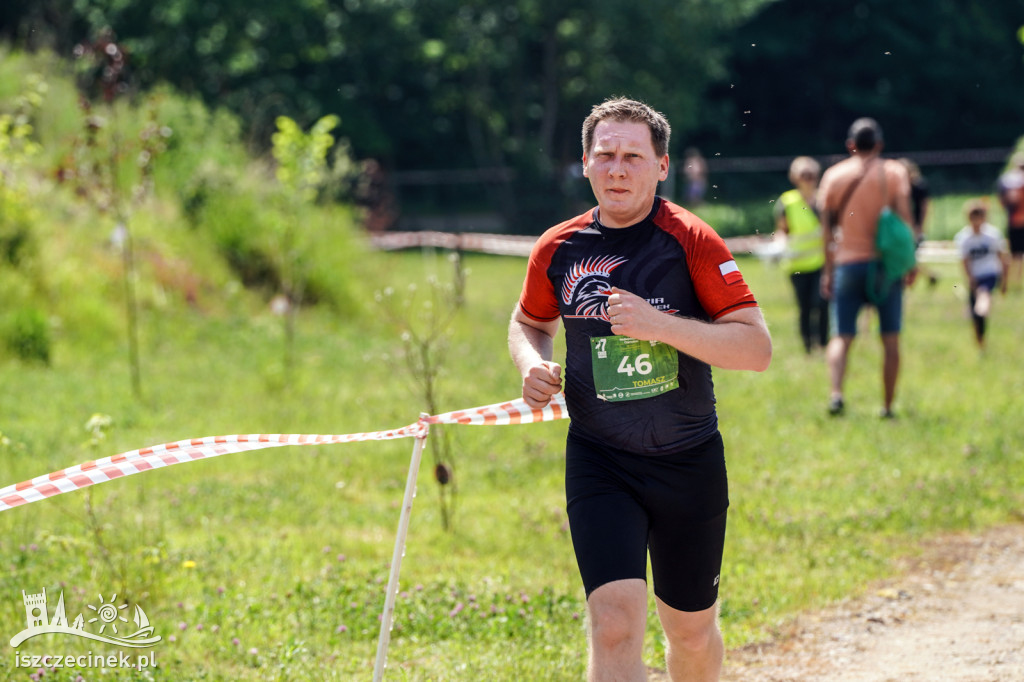 Po leśnych duktach Nadleśnictwa Czarnobór. Za nami VII Cross Bociana
