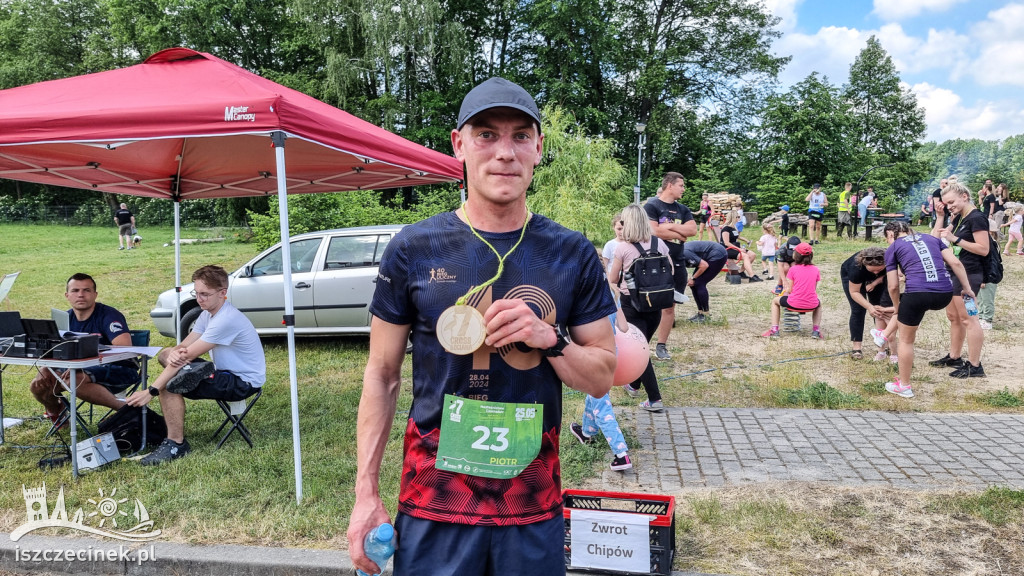 Po leśnych duktach Nadleśnictwa Czarnobór. Za nami VII Cross Bociana