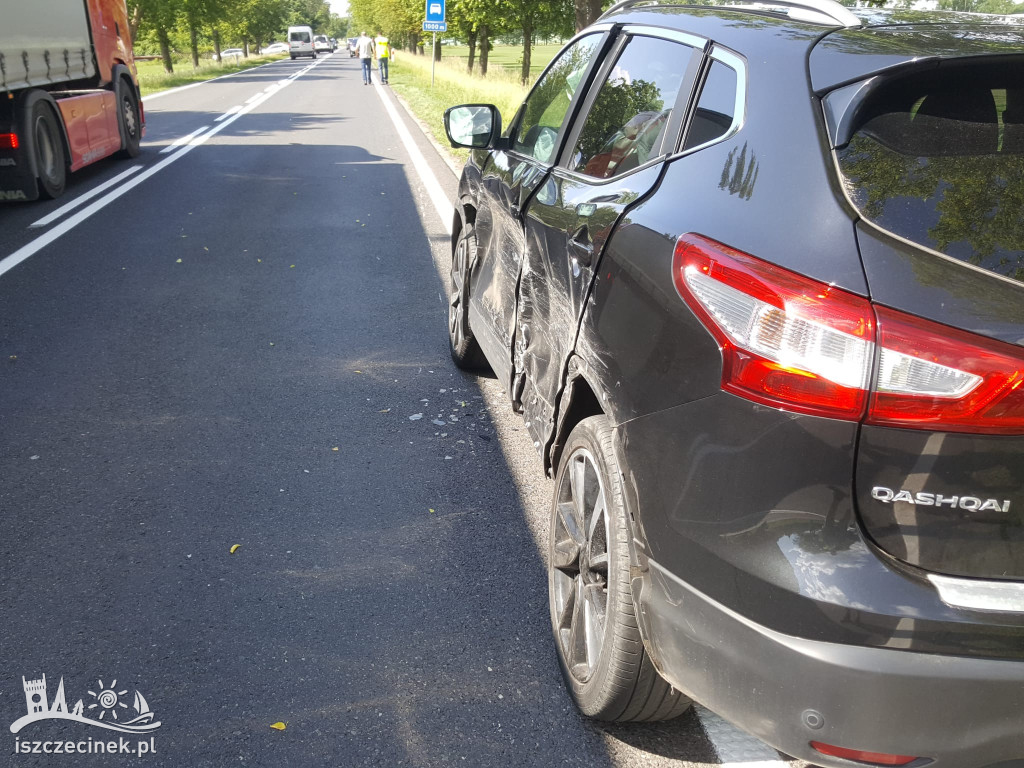 Wypadek na DK11 pod Szczecinkiem