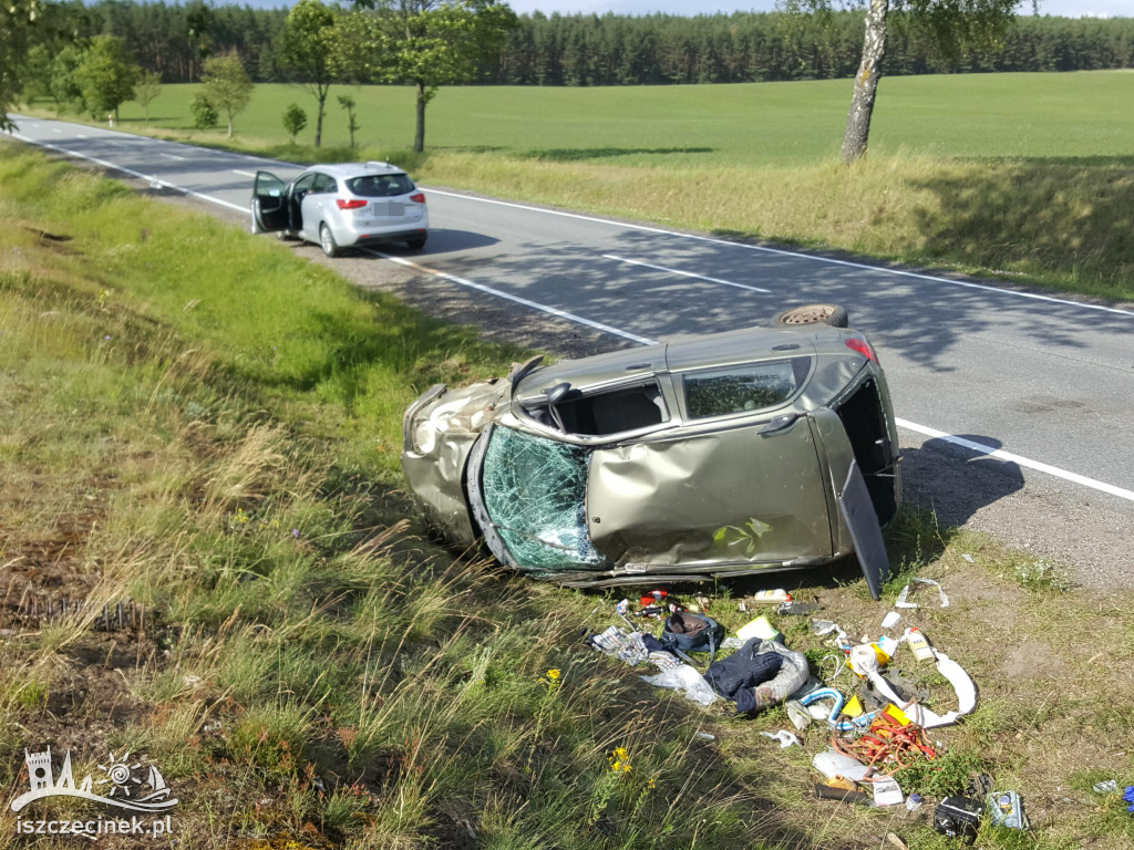 Starszy mężczyzna ranny w wypadku na DK20 w gminie Biał