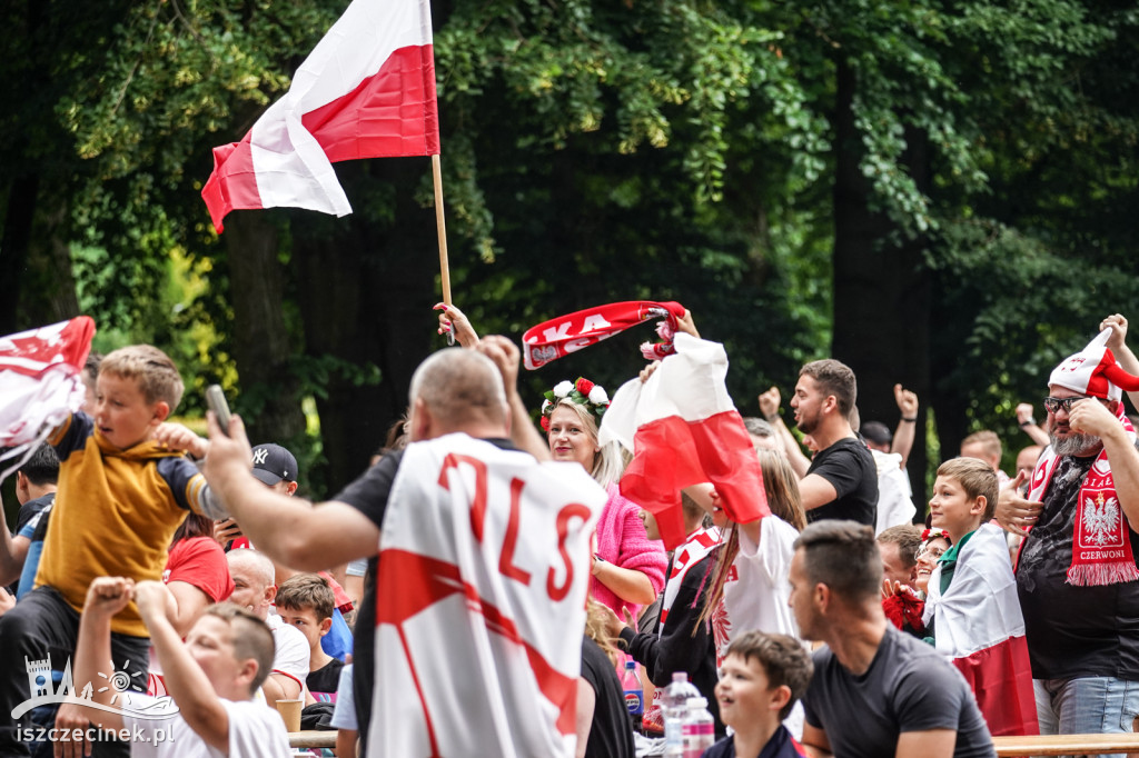EURO 2024. Strefa kibica w Szczecinku.