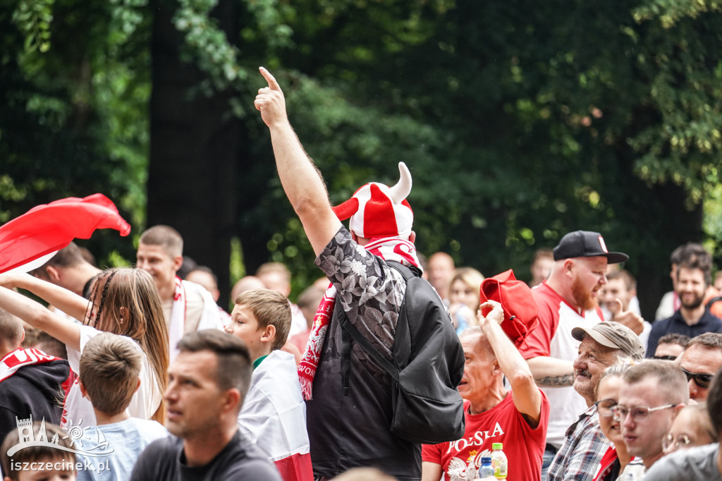 EURO 2024. Strefa kibica w Szczecinku.