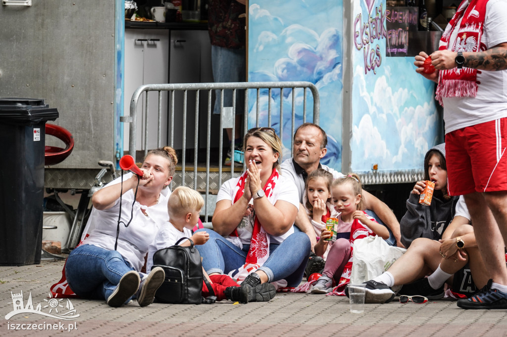 EURO 2024. Strefa kibica w Szczecinku.