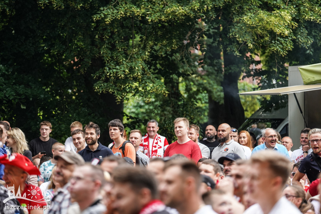 EURO 2024. Strefa kibica w Szczecinku.