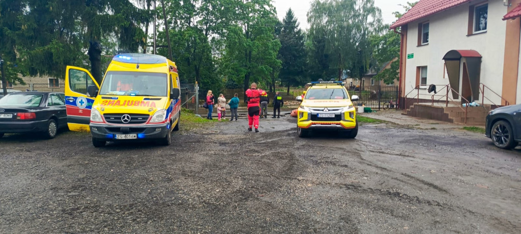 Ratownicy WOPR w akcji na południu Polski. Pomagają w ewakuacji mieszkańców z zalanych terenów