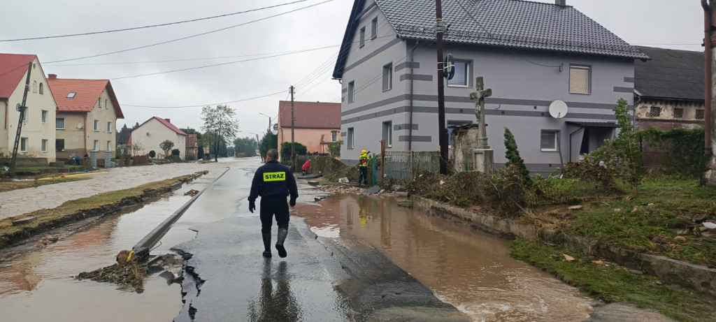 Ratownicy WOPR w akcji na południu Polski. Pomagają w ewakuacji mieszkańców z zalanych terenów