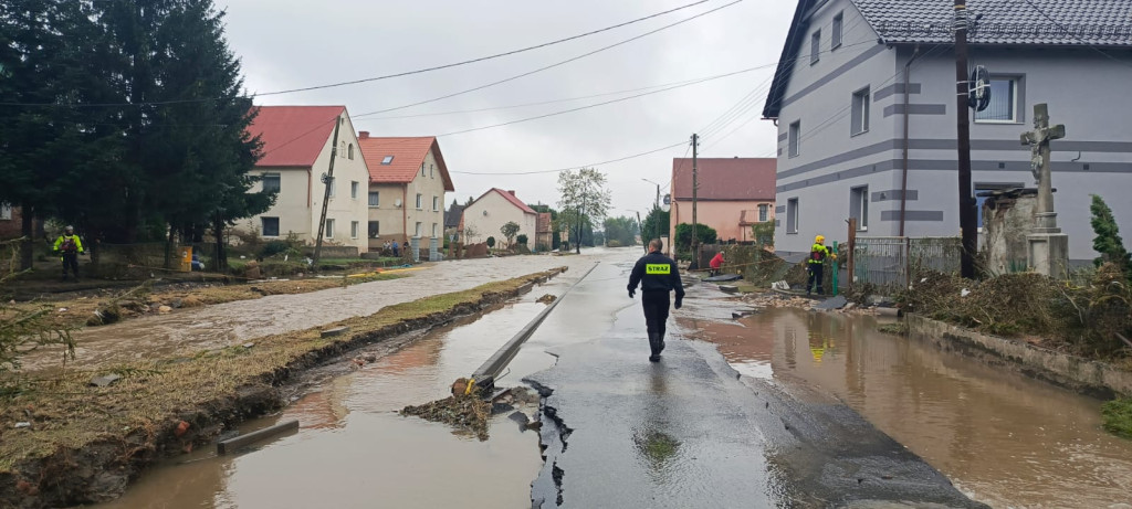 Ratownicy WOPR w akcji na południu Polski. Pomagają w ewakuacji mieszkańców z zalanych terenów