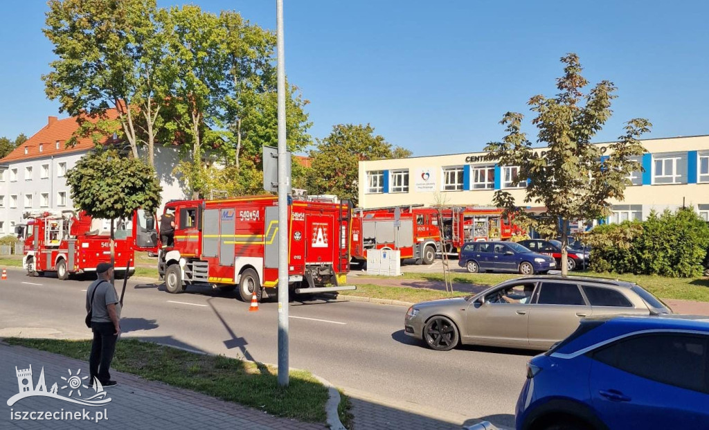 Ćwiczenia pożarowe w Centrum Zdrowia Psychicznego w Szczeicnku