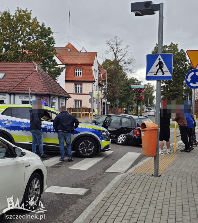 SZCZECINEK. Kierowca BMW uciekał przed policą.