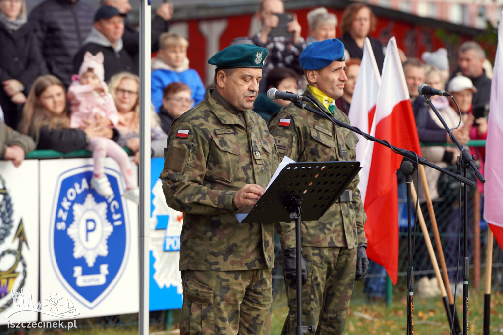 Ślubowanie klas mundurowych w Białym Borze - kadet to zaszczyt!