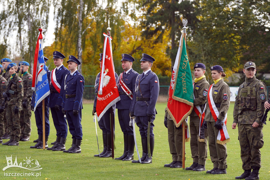 Ślubowanie klas mundurowych w Białym Borze - kadet to zaszczyt!