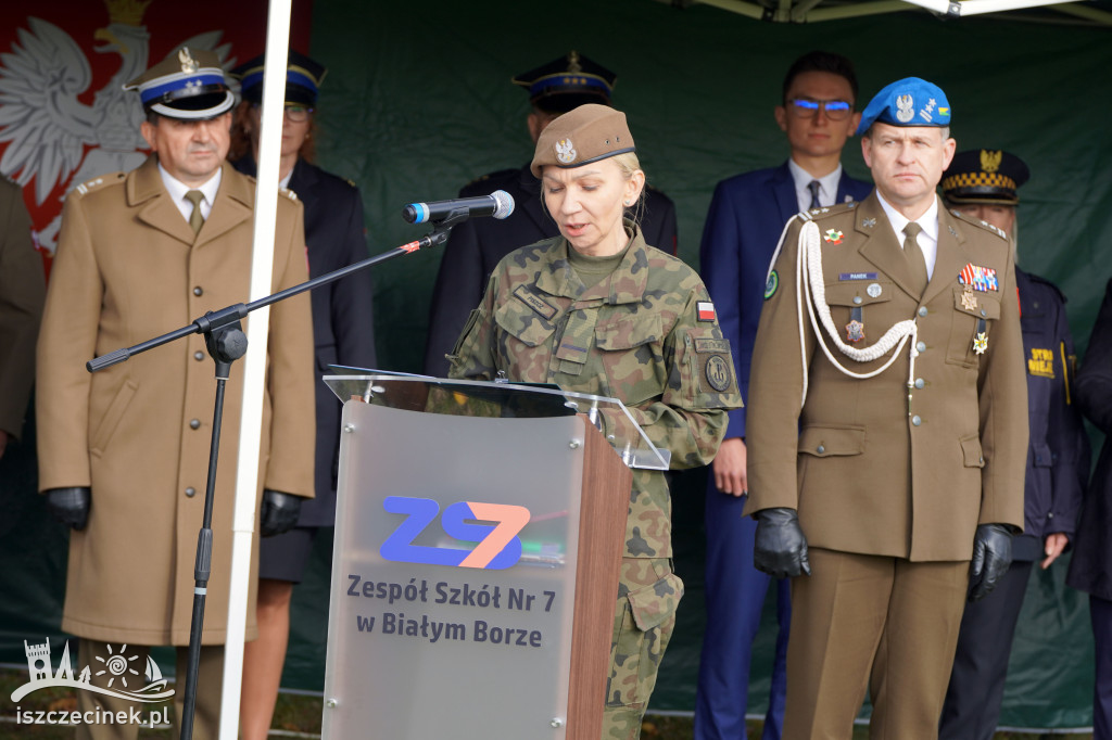 Ślubowanie klas mundurowych w Białym Borze - kadet to zaszczyt!