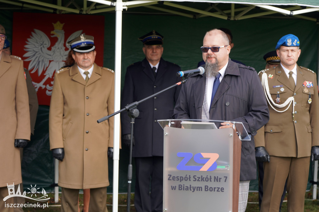 Ślubowanie klas mundurowych w Białym Borze - kadet to zaszczyt!