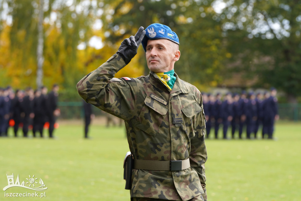 Ślubowanie klas mundurowych w Białym Borze - kadet to zaszczyt!