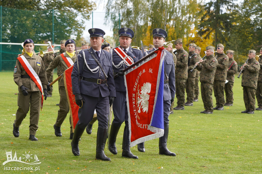 Ślubowanie klas mundurowych w Białym Borze - kadet to zaszczyt!