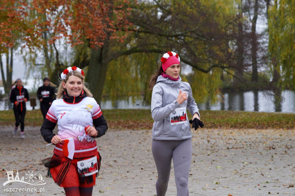 I Cross Niepodległości w Szczecinku przyciągnął biegaczy świętujących Dzień Niepodległości.