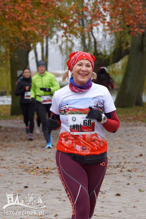 I Cross Niepodległości w Szczecinku przyciągnął biegaczy świętujących Dzień Niepodległości.