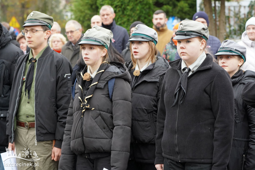 Szczecinek świętował 106. rocznicę niepodległości. Msza, marsz, przemówienie burmistrza i śpiew pieśni patriotycznych