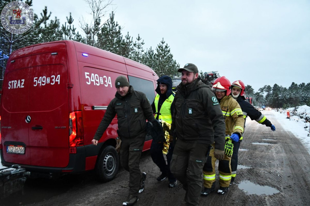 Pościg na terenie powiatu czyli ćwiczenia dowódczo - sztabowe szczczecineckich funkcjonariuszy