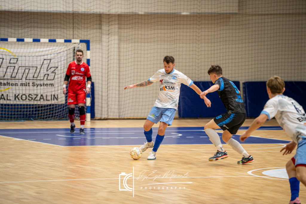 Wielim Szczecinek wygrywa z Koszalinem 4:3 w III lidze futsalu