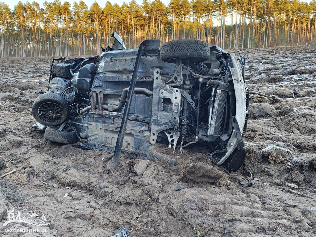 Wypadek na DK20 pod Szczecinkiem