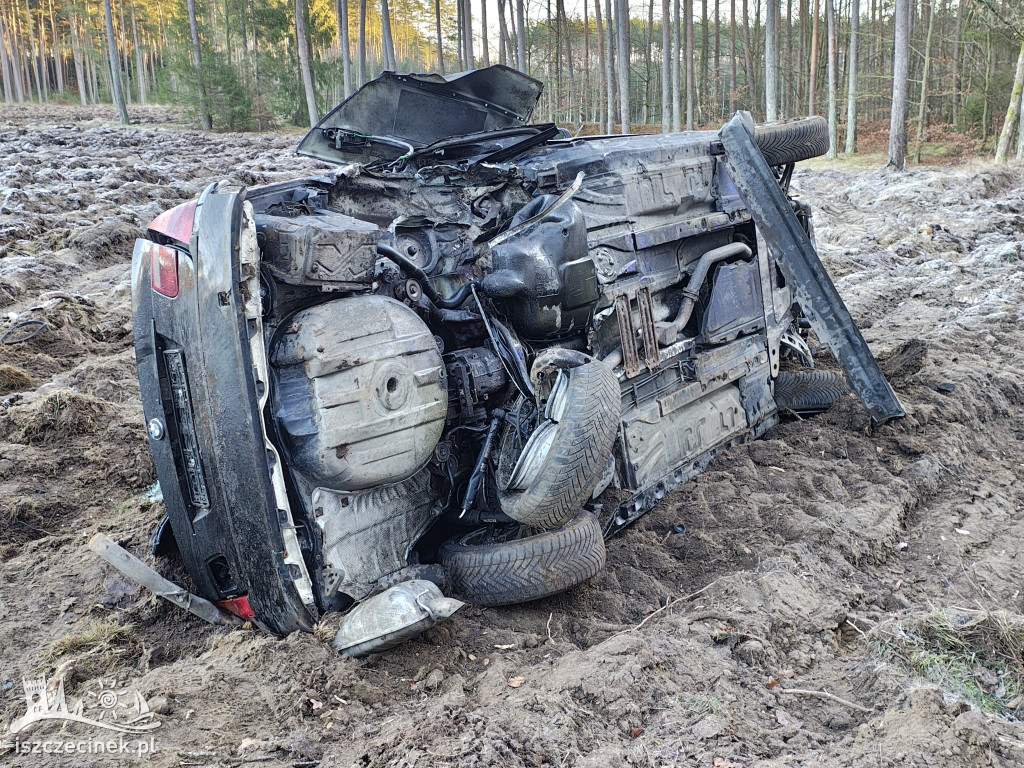 Wypadek na DK20 pod Szczecinkiem