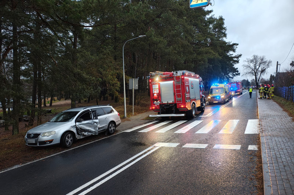 Groźny wypadek na DK20 w Jeleniu