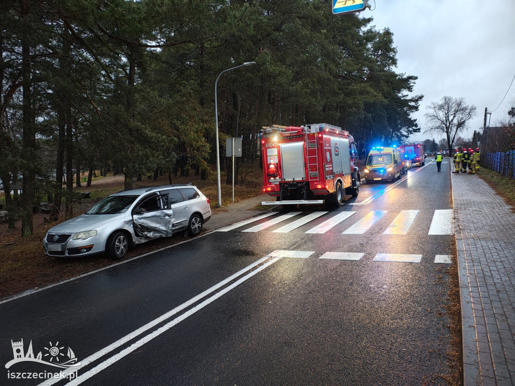 Groźny wypadek na DK20 w Jeleniu