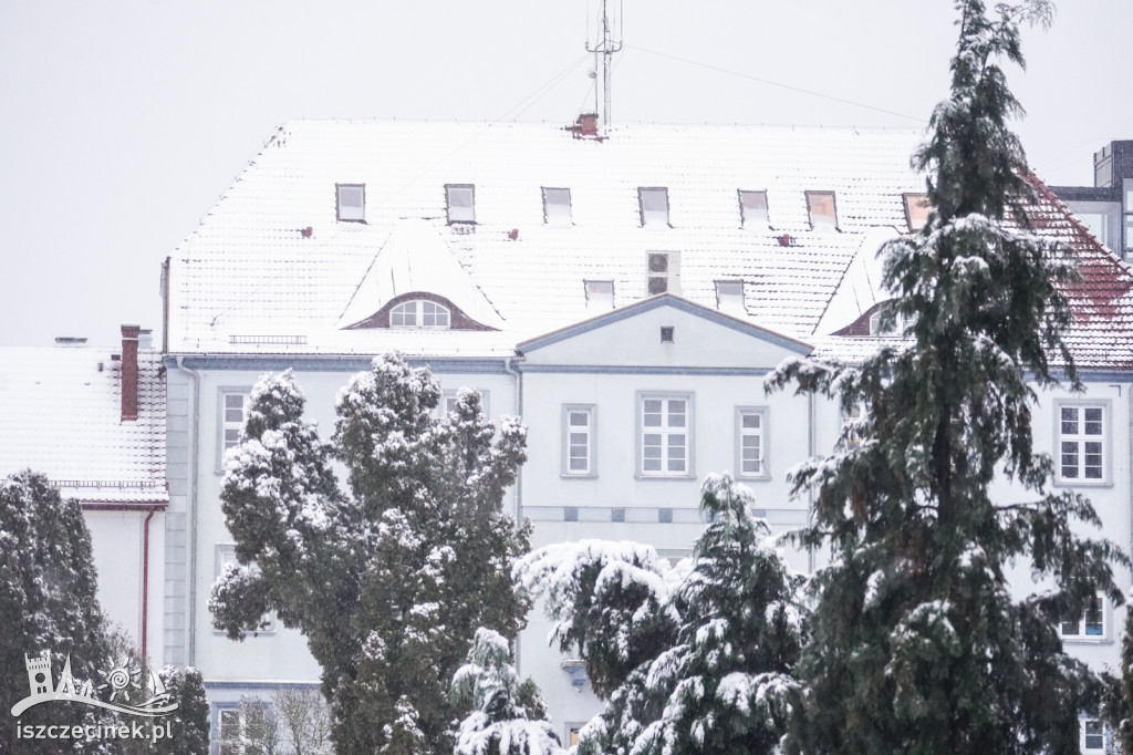 Szczecinek pod białym puchem. Zobaczcie zdjęcia