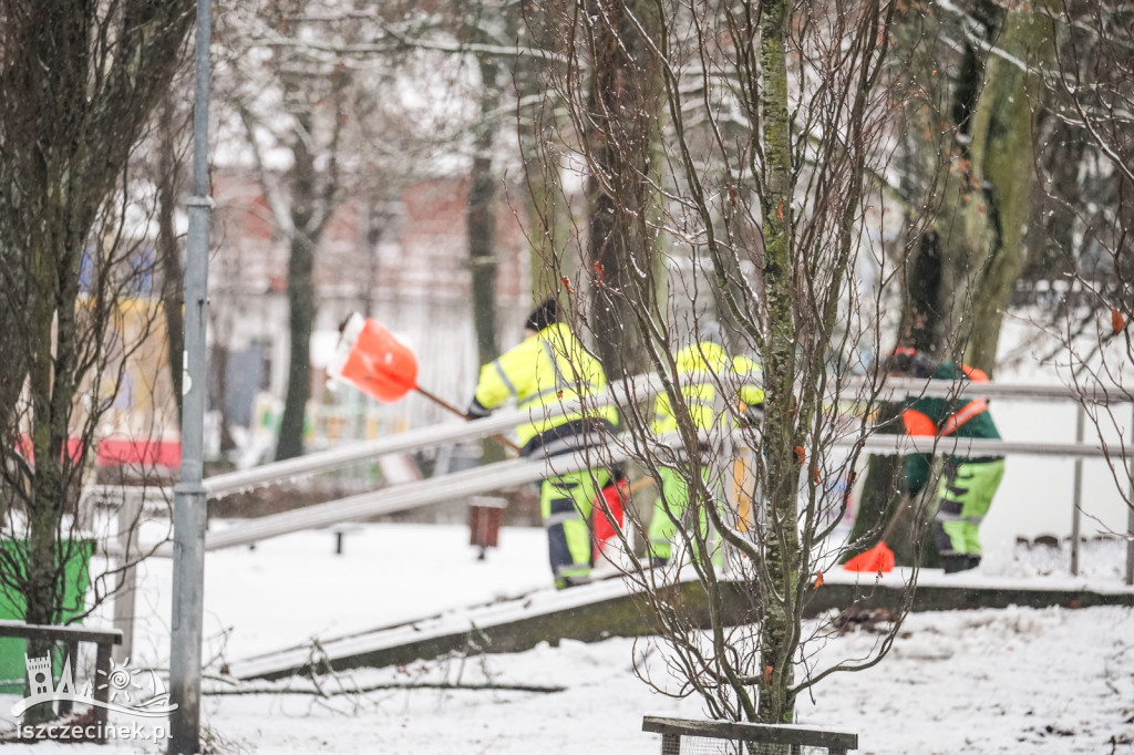 Szczecinek pod białym puchem. Zobaczcie zdjęcia