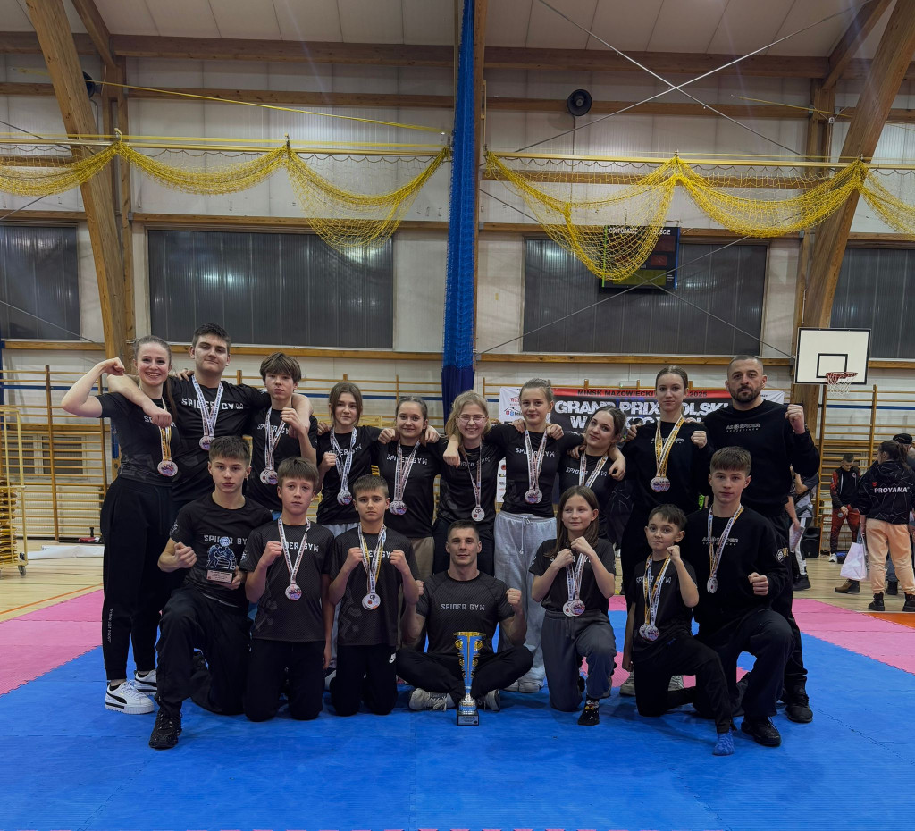 Grand Prix Kickboxingu: Spider Gym zdobywa 37 medali!