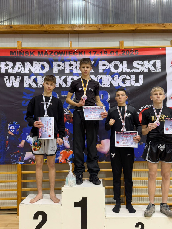 Grand Prix Kickboxingu: Spider Gym zdobywa 37 medali!