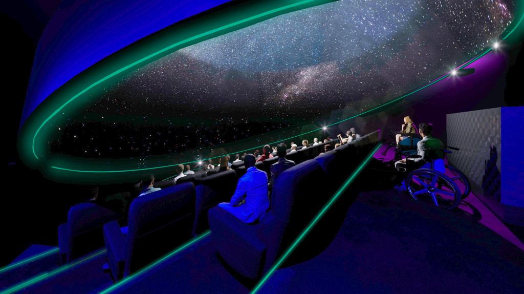 Planetarium w Szczecinku - wizualizacje