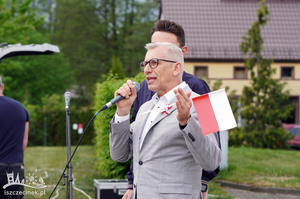 Wiec „Obywatele Naprzód” KO w Białym Borze z udziałem posłów