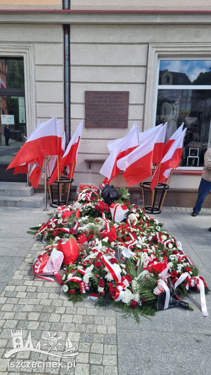 Szczecinek świętuje Konstytucję 3 Maja. Uroczystości na placu Wolności