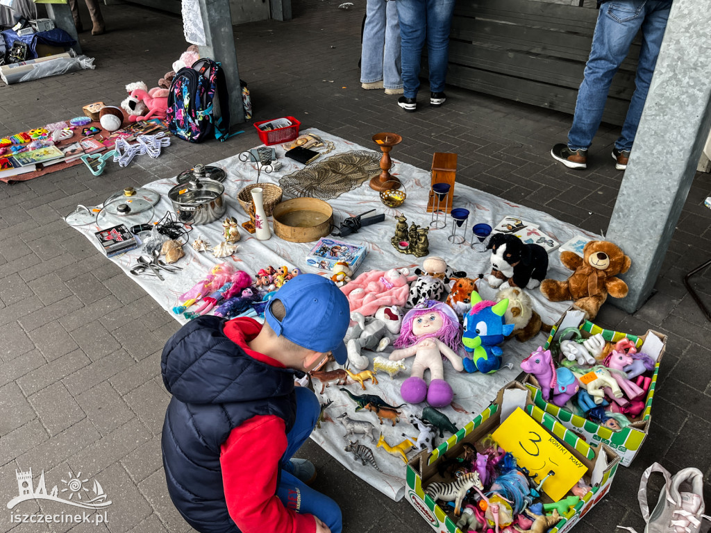 Tłumy na majowym pchlim targu w Szczecinku