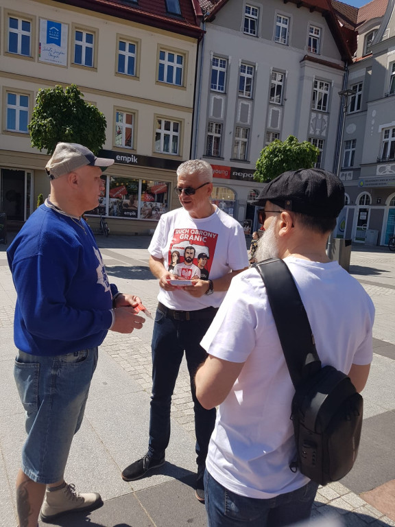 Ruch Obrony Granic w Szczecinku: protest przeciw migracji