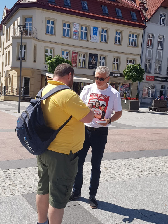 Ruch Obrony Granic w Szczecinku: protest przeciw migracji