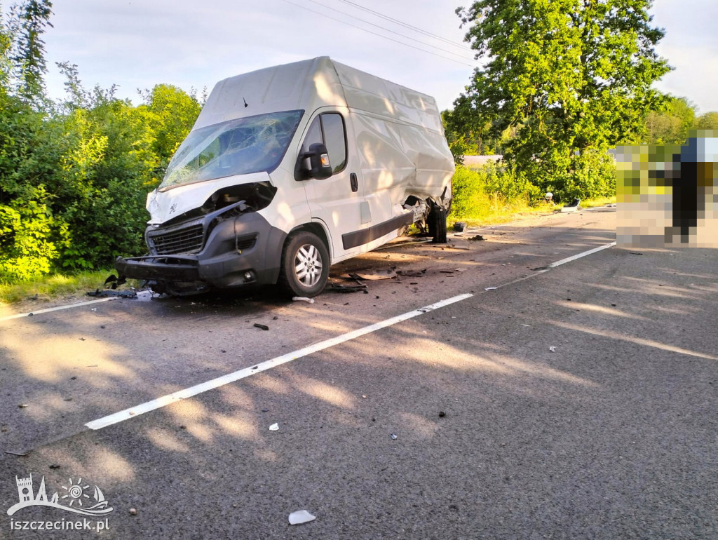 Wypadek pod Barwicami. Jedna osoba nie żyje