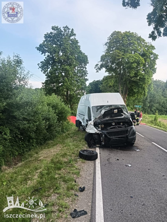 Wypadek pod Barwicami. Jedna osoba nie żyje